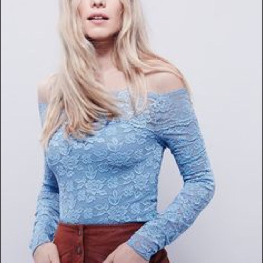 Free people Lace Top